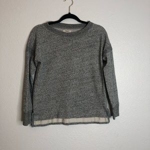 Madewell Grey Crew Neck Sweater XSmall
